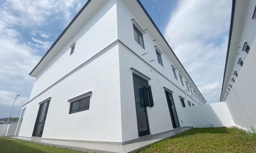 Eco Spring – 2 Storey End Lot Terrace House – FOR SALE