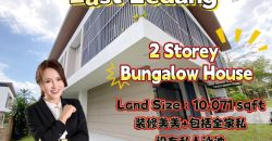 East Ledang – 2 Storey Corner Bungalow House – FOR SALE