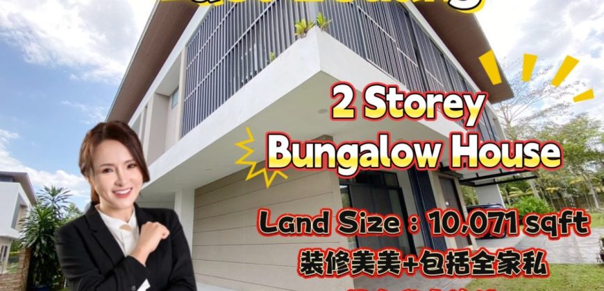 East Ledang – 2 Storey Corner Bungalow House – FOR SALE