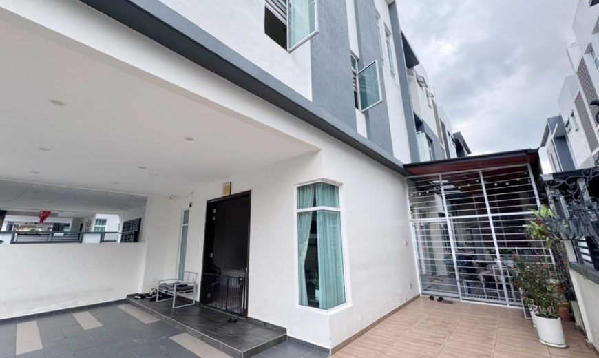 Nusa Sentral – 3 Storey Cluster House – FOR SALE