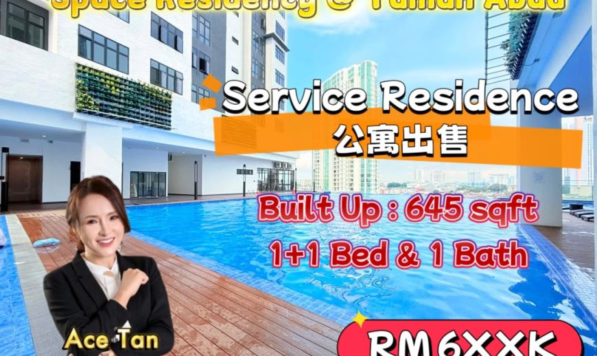 Space Residency @ Taman Abad – Service Residence – FOR SALE