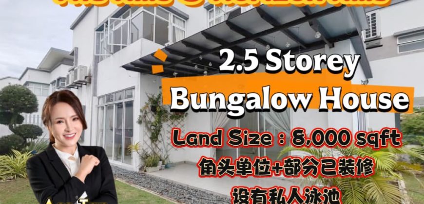 Horizon Hills – 2.5 Storey Corner Bungalow House – FOR SALE
