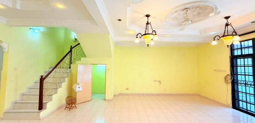 Taman Dato Chellam @ Ulu Tiram – 2 Storey Terrace House – FOR SALE
