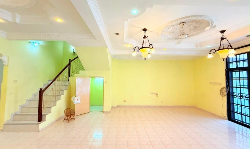 Taman Dato Chellam @ Ulu Tiram – 2 Storey Terrace House – FOR SALE