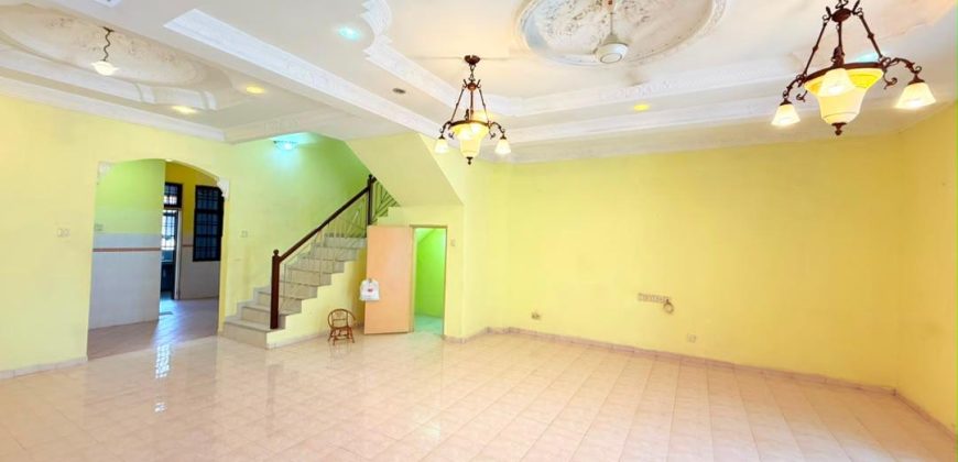 Taman Dato Chellam @ Ulu Tiram – 2 Storey Terrace House – FOR SALE