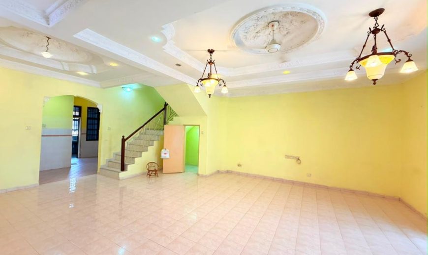 Taman Dato Chellam @ Ulu Tiram – 2 Storey Terrace House – FOR SALE