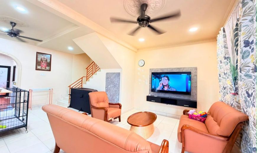 Taman Scientex Senai – 2 Storey Corner Terrace House – FOR SALE