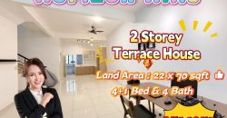 Horizon Hills – 2 Storey Terrace House – FOR SALE