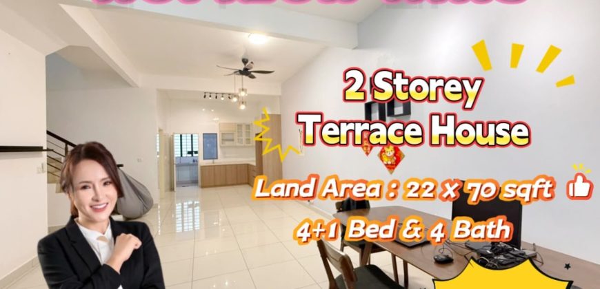 Horizon Hills – 2 Storey Terrace House – FOR SALE