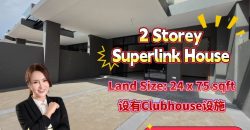 Aurora Resort Villas @ Iskandar Puteri – 2 Storey Superlink House – FOR SALE