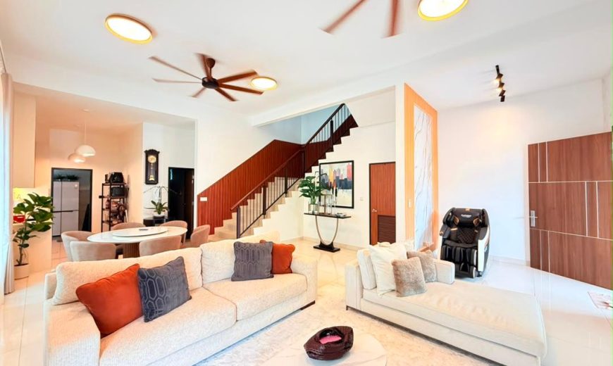 Honeydale Residence @ Impian Emas – 2 Storey Cluster House – FOR SALE