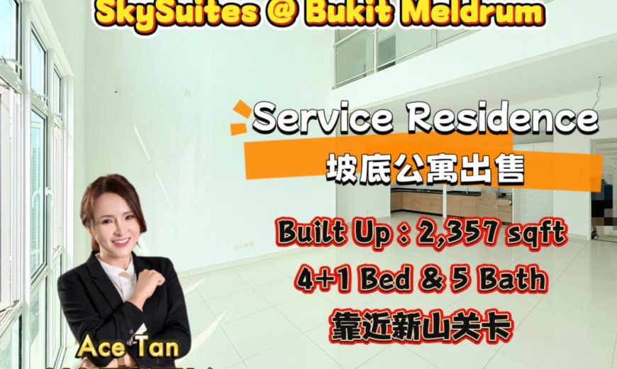 Skysuites @ Meldrum Hills – Service Residence – FOR SALE