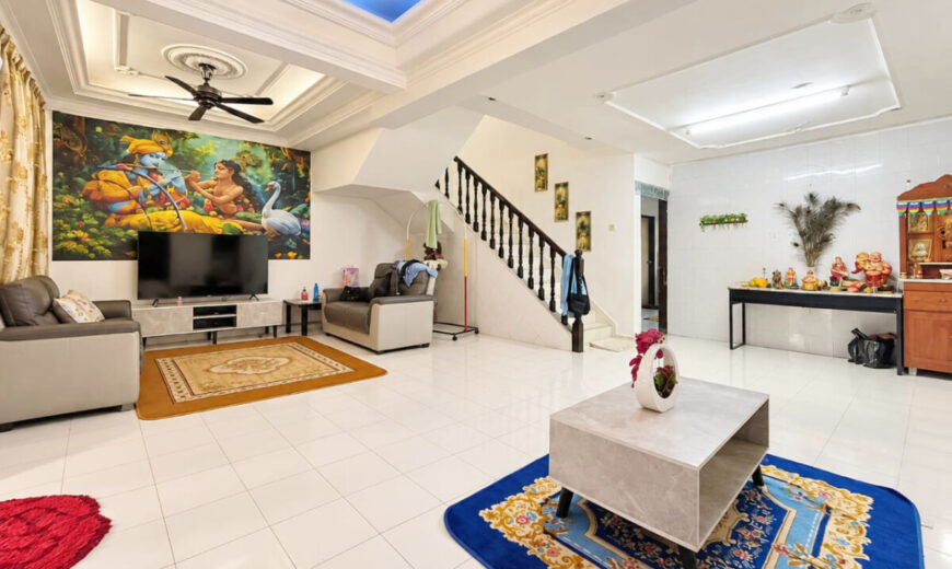 Taman Johor Jaya – 2 Storey Terrace House – FOR SALE