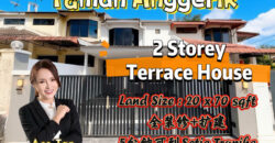 Taman Anggerik – 2 Storey Terrace House – FOR SALE