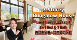 Isola Grandeur @ Senibong Cove – 3 Storey Bungalow House – FOR SALE
