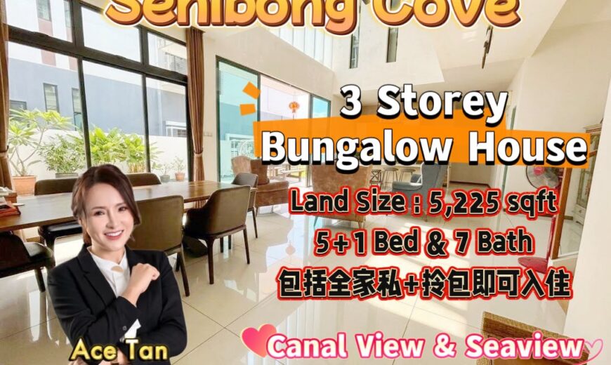 Isola Grandeur @ Senibong Cove – 3 Storey Bungalow House – FOR SALE